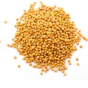 Boabe de mustar galben