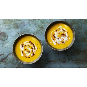 Ce mănânci în timpul pandemiei de coronavirus - supă cremă de cartofi dulci. Ce beneficii au asupra sănătății tale