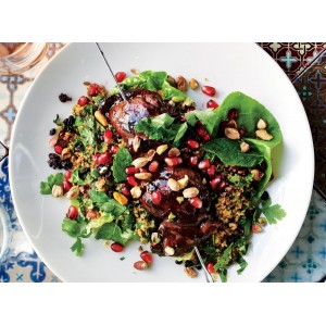 Ce mănânci la prânz - rețetă de salată cu pui și rodie