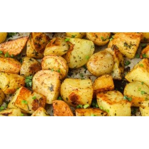 Cea mai simplă rețetă de post - cartofi cu ierburi aromate la cuptor