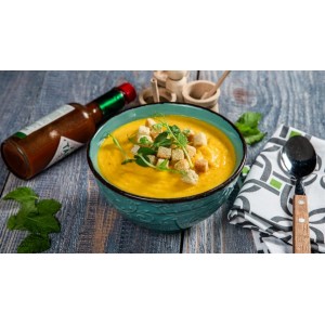 Supa cremă de morcovi și țelină, un deliciu. Ai nevoie de câteva ingrediente