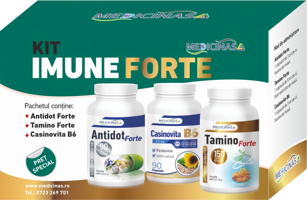 KIT IMUNE FORTE - pentru imunitate puternică