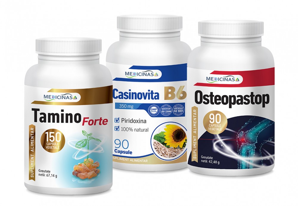 TAMINO FORTE - Extract Tămâie, Boswellia Serrata + CASINOVITA B6 + OSTEOPASTOP