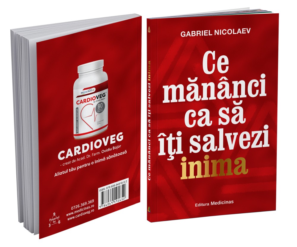 Cartea CE MĂNÂNCI CA SĂ ÎȚI SALVEZI INIMA - Gabriel Nicolaev