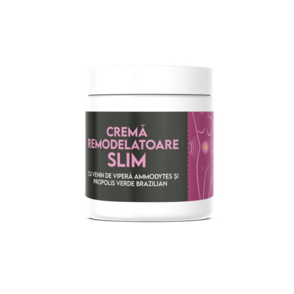 Crema remodelatoare SLIM, cu venin de vipera ammodytes si propolis verde brazilian