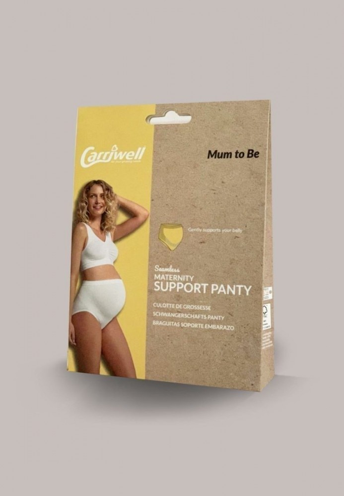 Chiloți sarcina fără cusături, sustinere perfecta a burticii – Carriwell Maternity Panty, masura L