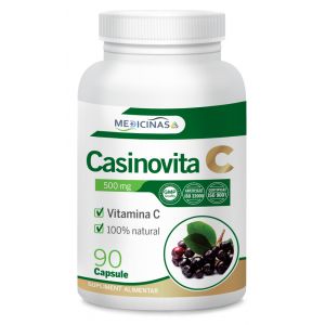  CASINOVITA C - Vitamina C din fructe de Aronia, 90cps.
