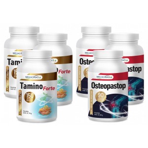 3 Luni OSTEOPASTOP + 3 Luni TAMINO FORTE - REDUCERE MASIVĂ - Extract Tămâie, Boswellia Serrata