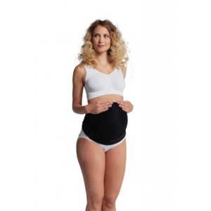 Centură extravaganta ajustabila pentru gravide, suport perfect pentru burtica si accesoriu modern la orice vestimentatie, masura S/M , culoare alba